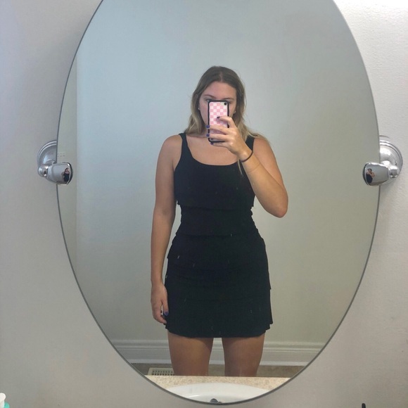 Black mini dress - Picture 4 of 5